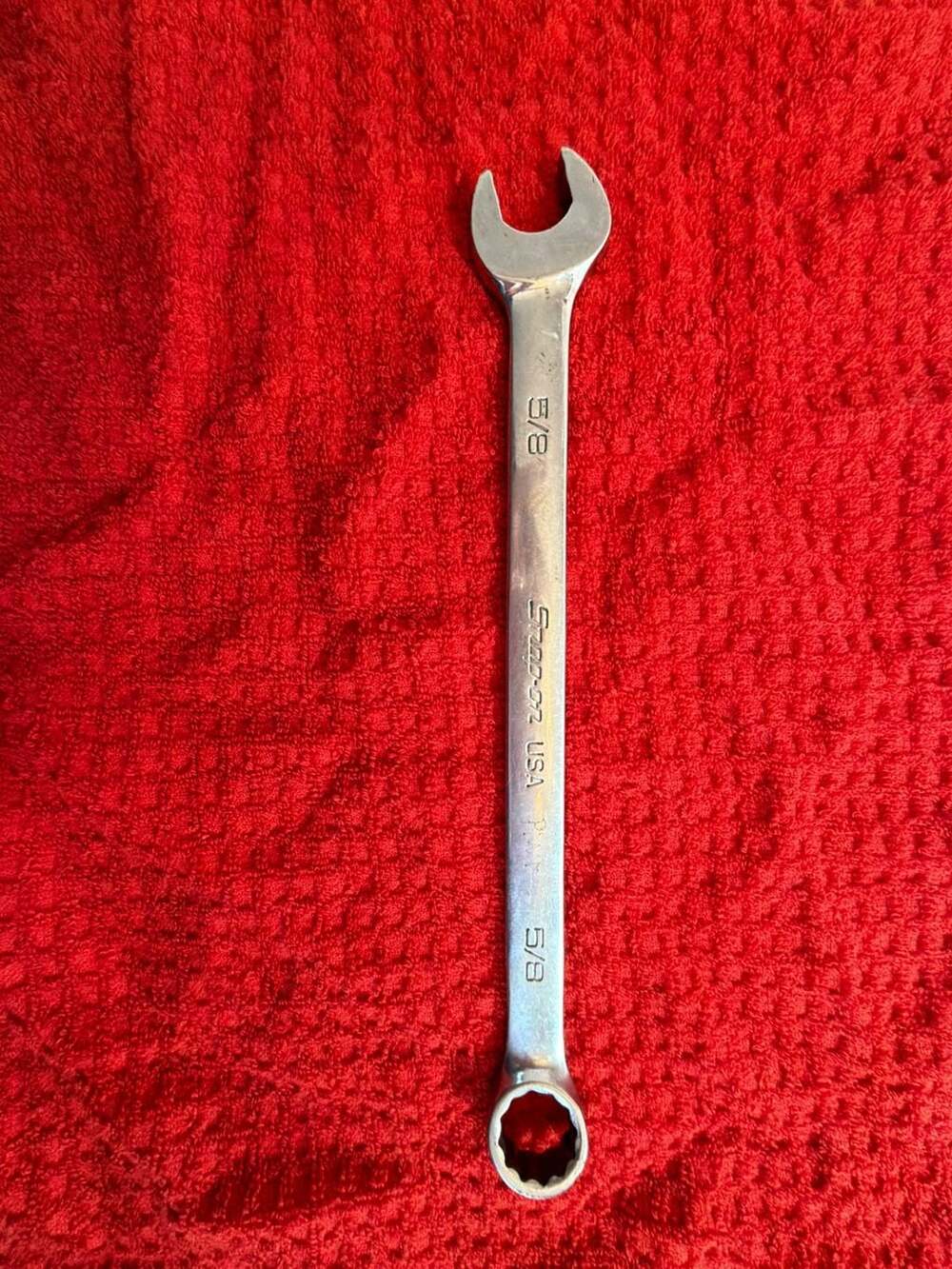 Snap-on SOEX20 5/8 inch Combination Wrench, 12 Point, Made in USA